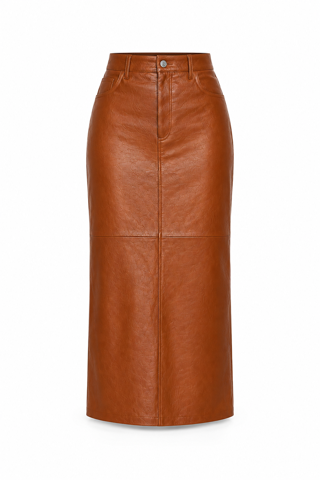 Waist Leather Skirt
